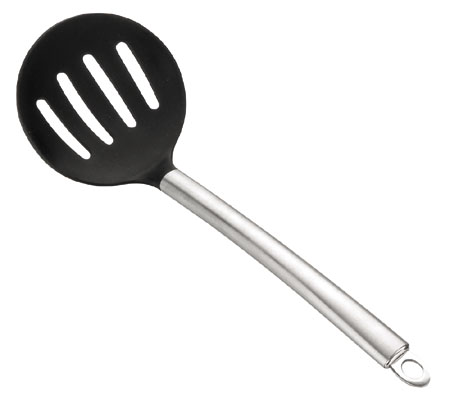SILICONE SKIMMER WITH INOX HANDLE